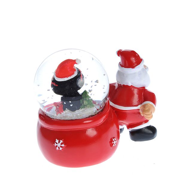 Glob de Craciun cu pinguin 4.5 cm