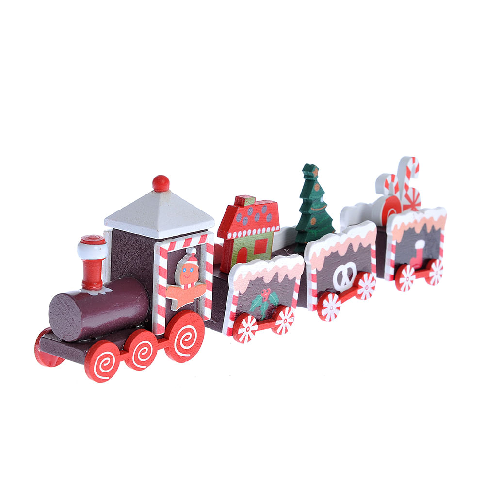 Decoratiune tren craciun 20 cm - 1 | YEO