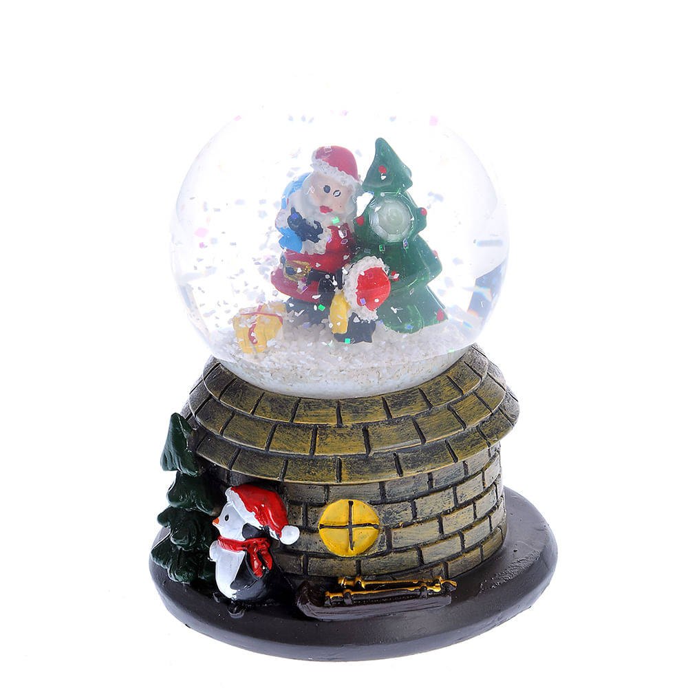 Decoratiune glob de Craciun cu lumini 6.5 cm - 3 | YEO