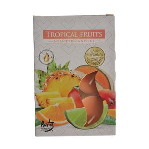 Set 6 lumanari Tropical Fruits