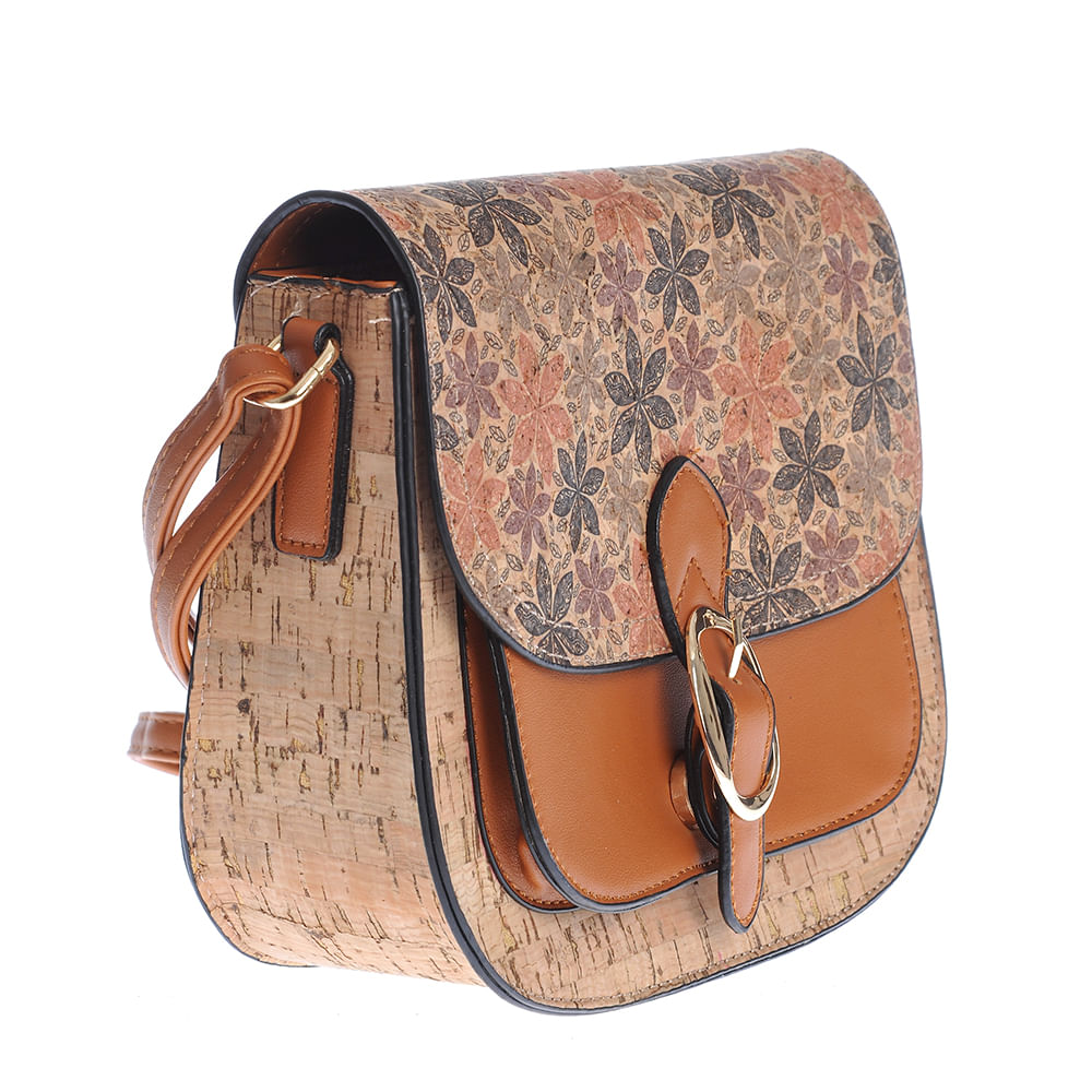 Geanta crossbody cu flori