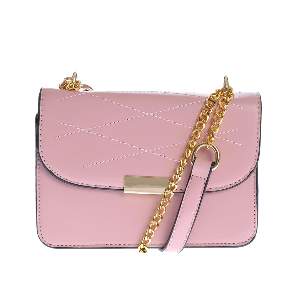 Geanta crossbody roz