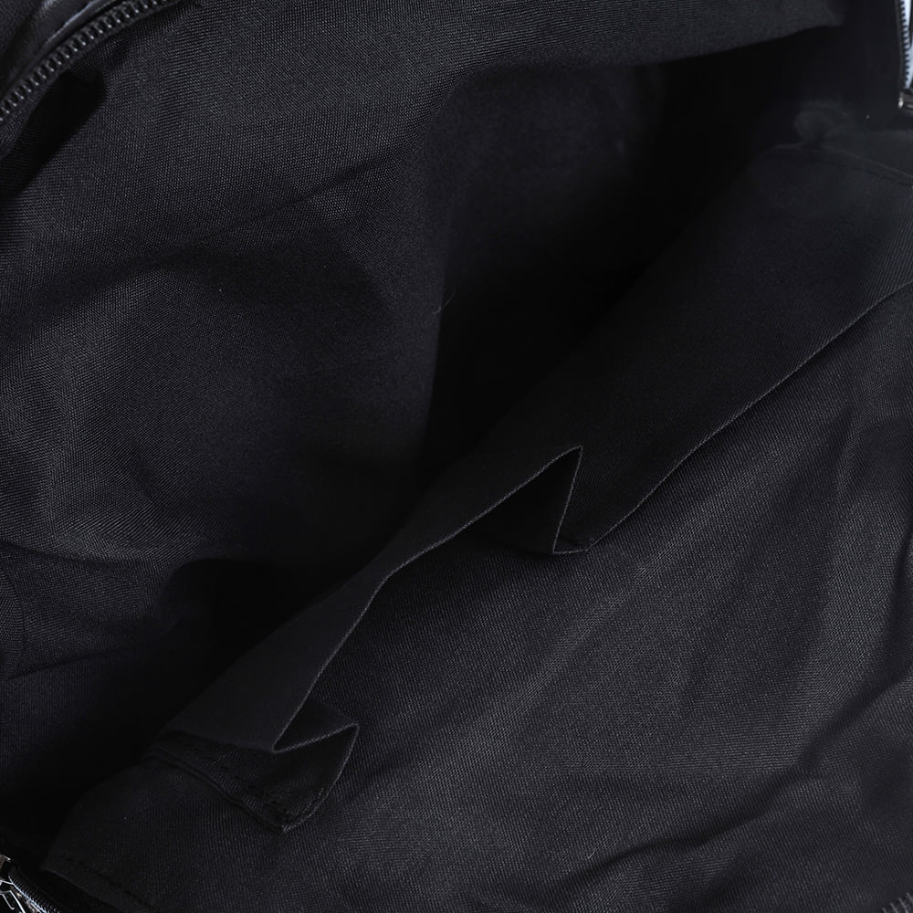 Rucsac negru cu aspect matlasat - 3 | YEO