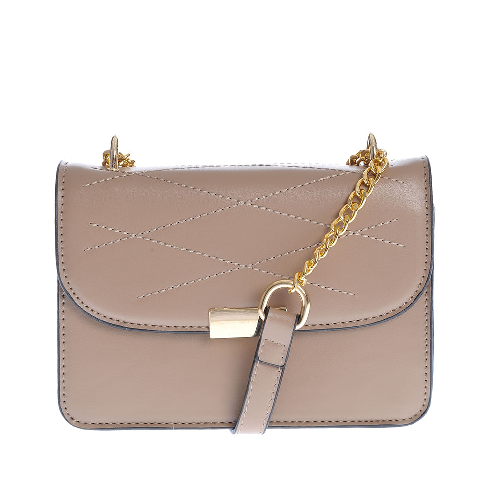 Geanta crossbody taupe