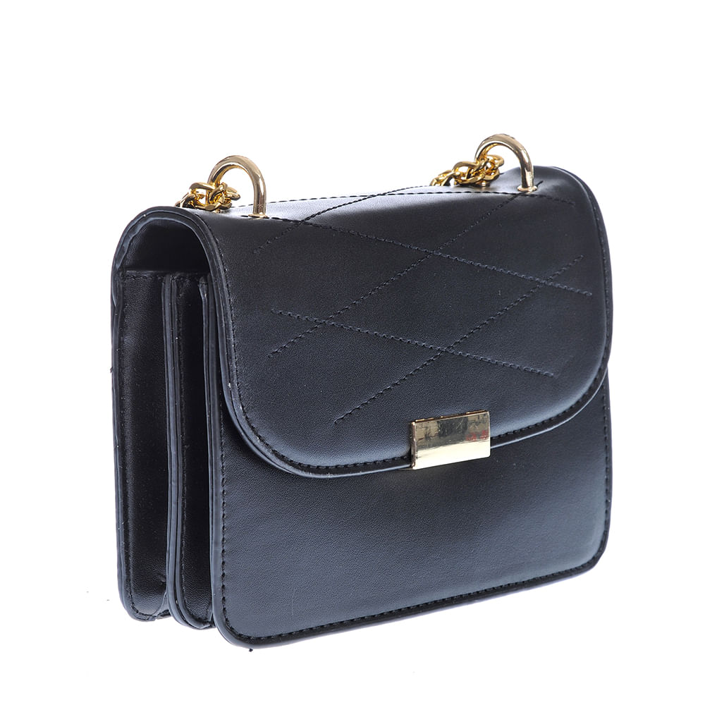 Geanta crossbody neagra - 1 | YEO