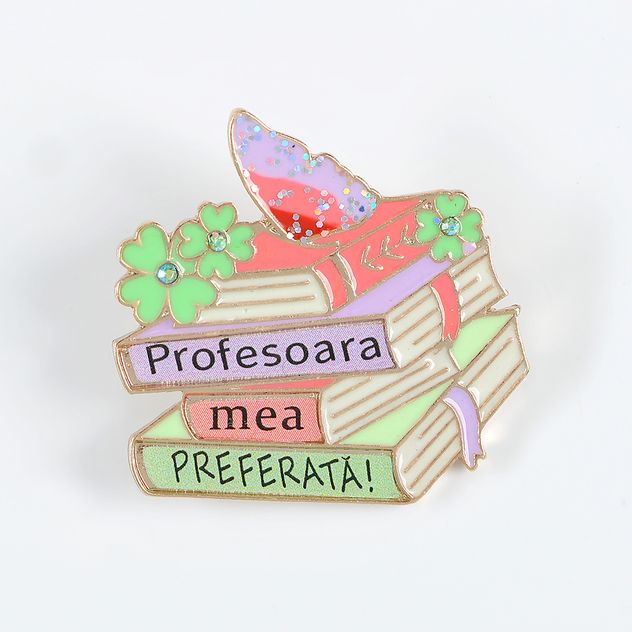 Brosa martisor Profesoara mea preferata