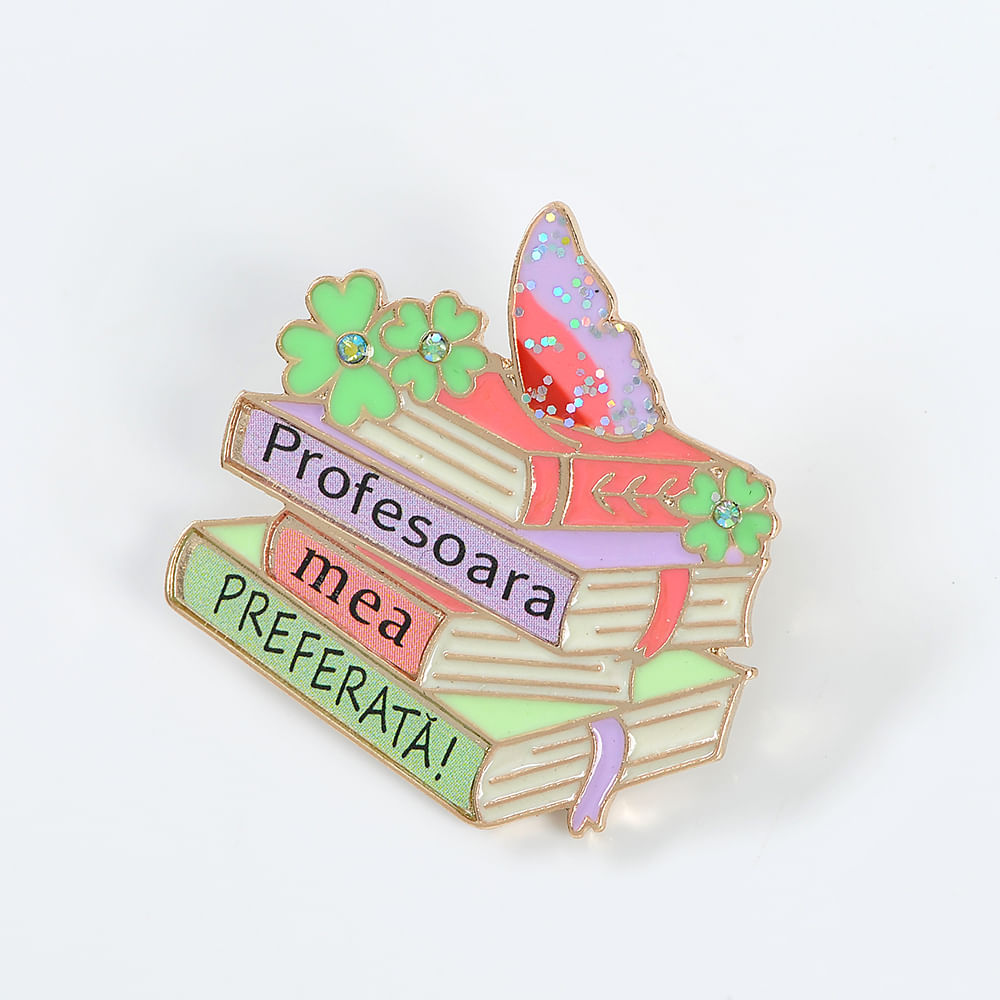 Brosa martisor Profesoara mea preferata - 3 | YEO