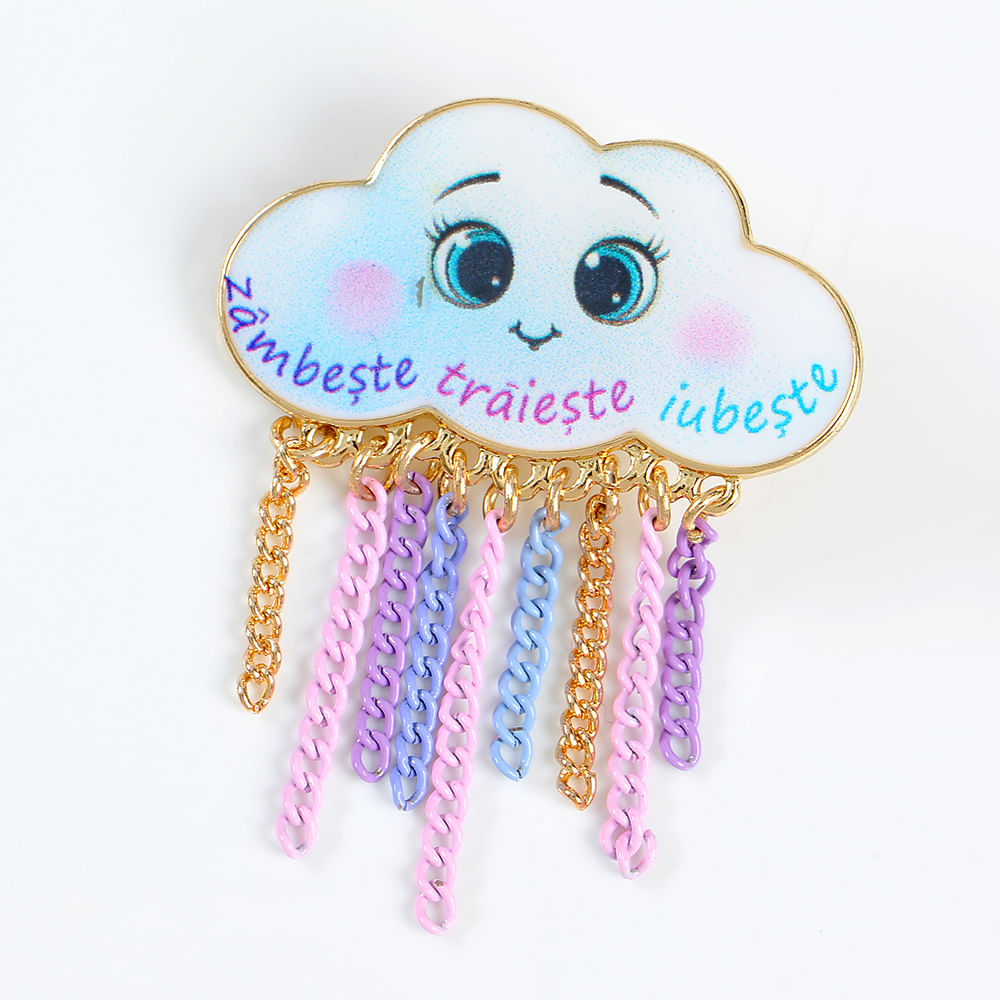 Brosa martisor cu norisor - 2 | YEO