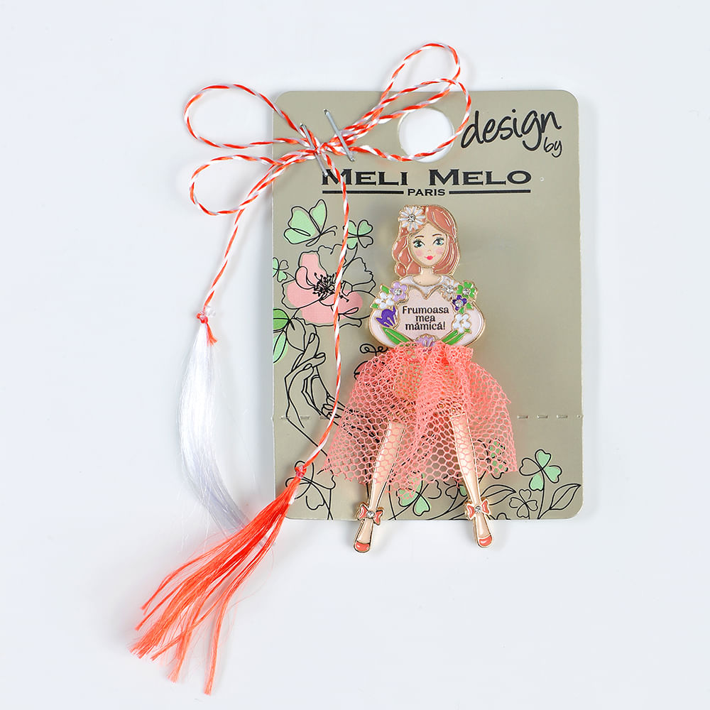 Brosa martisor Frumoasa mea mamica - 1 | YEO