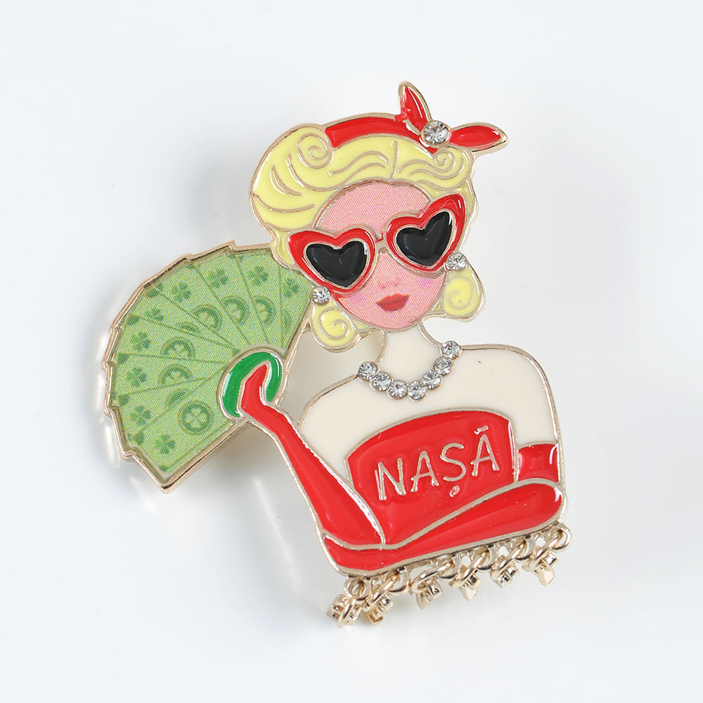 Brosa martisor Nasa - 3 | YEO