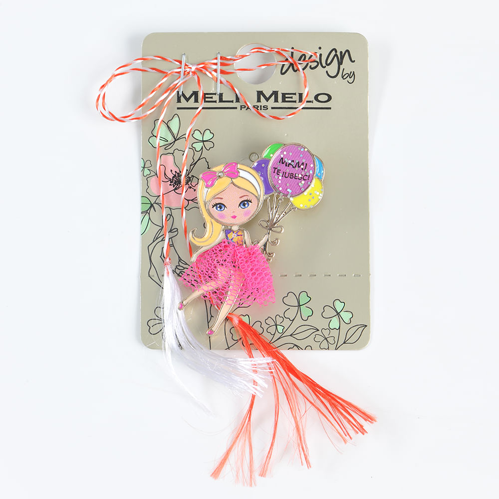 Brosa martisor Mami te iubesc - 1 | YEO