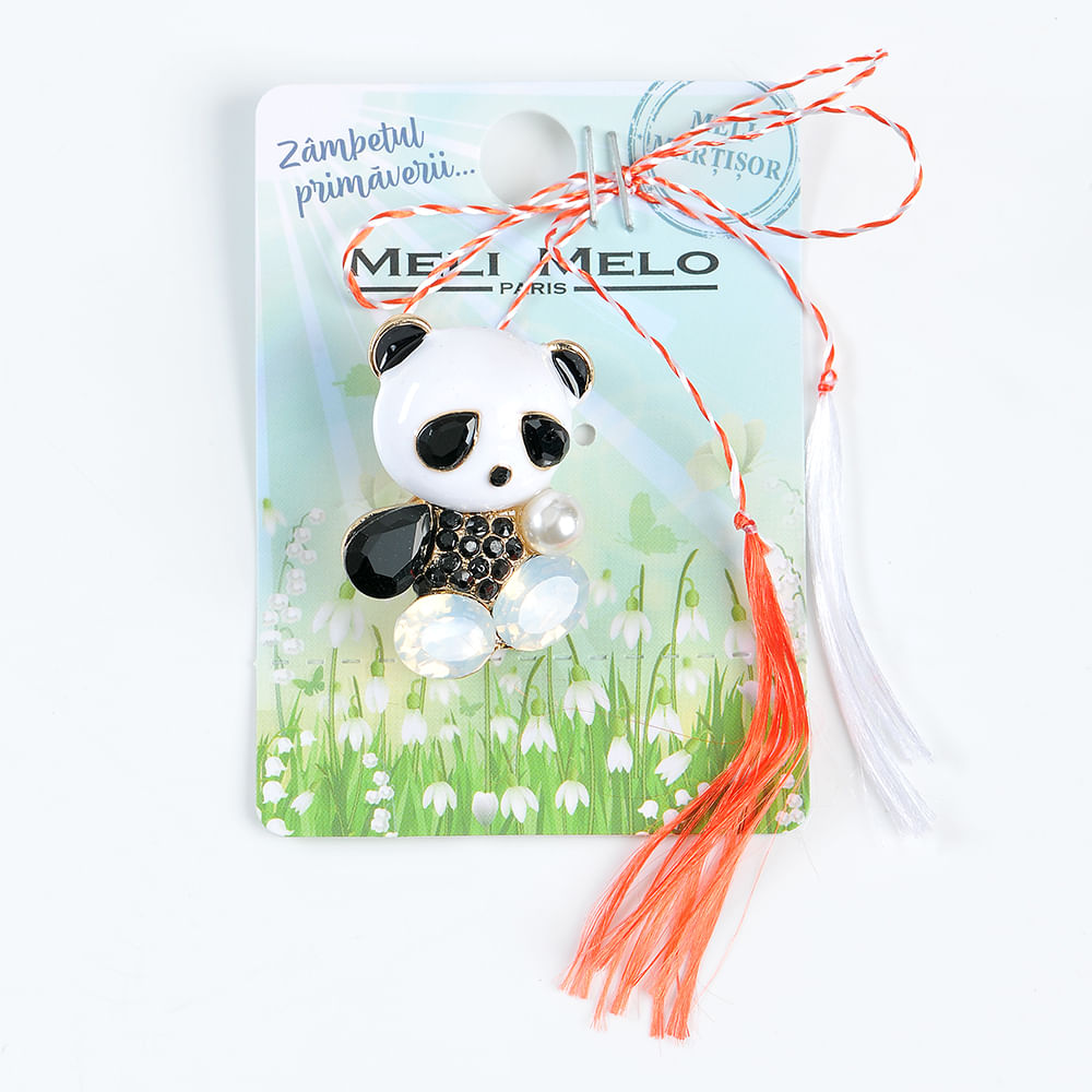 Brosa martisor urs panda - 1 | YEO