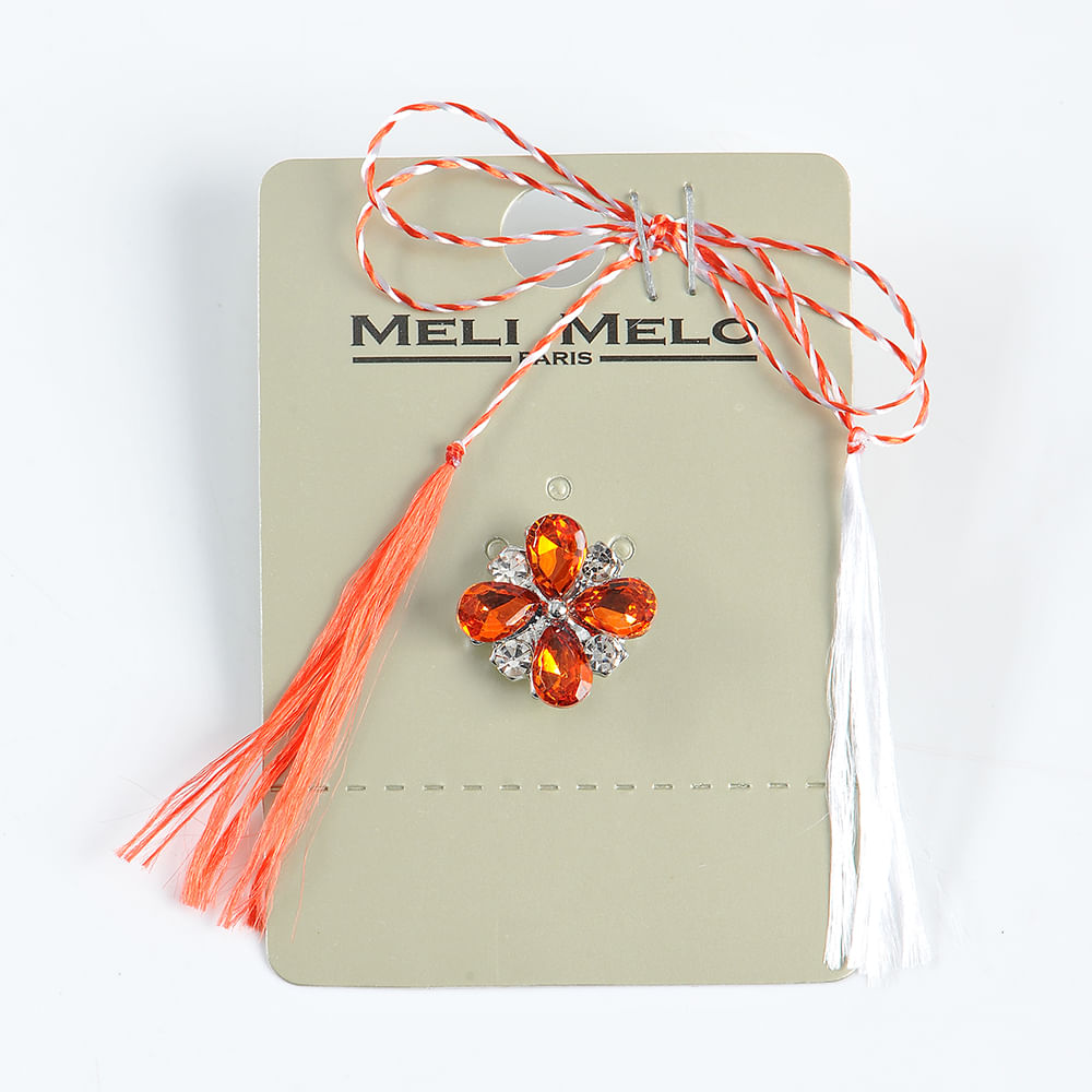 Brosa martisor floare portocalie - 3 | YEO