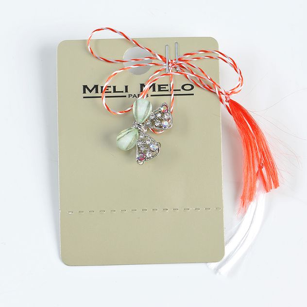 Brosa martisor funda argintie