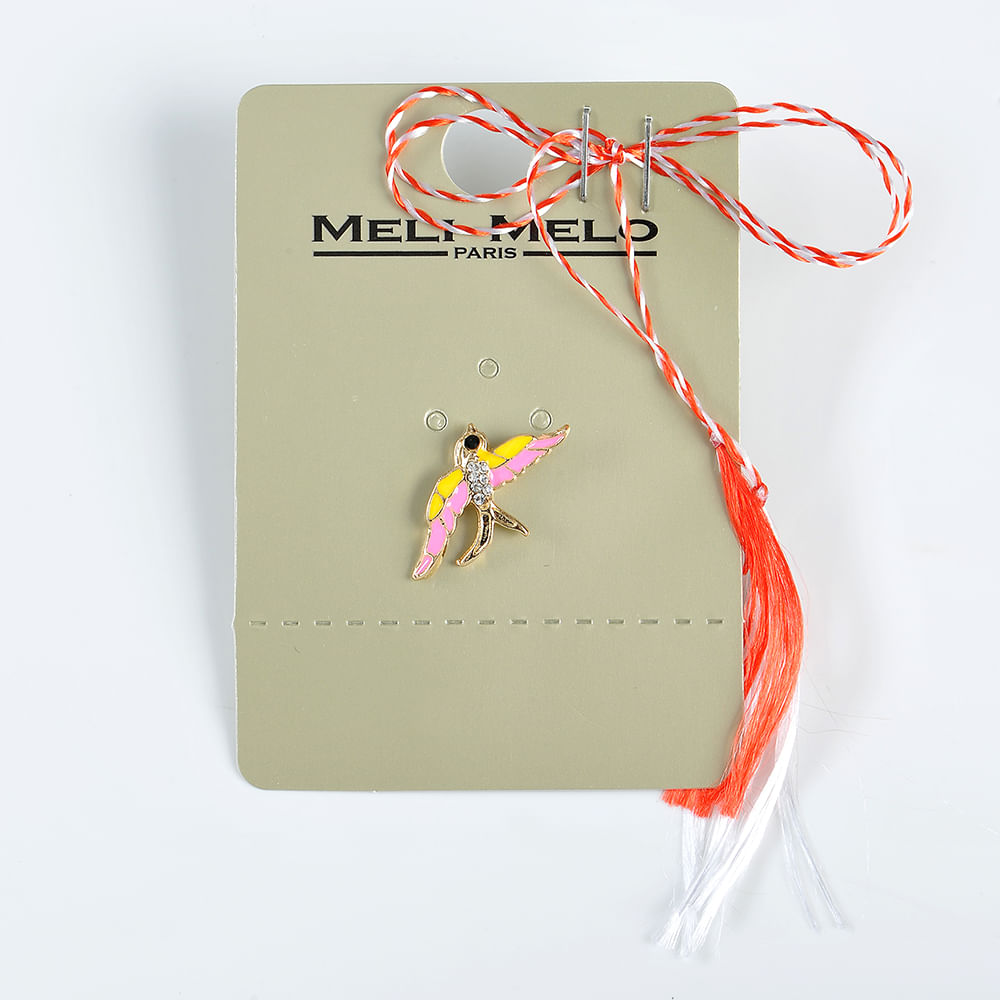 Brosa martisor pasare multicolora - 3 | YEO