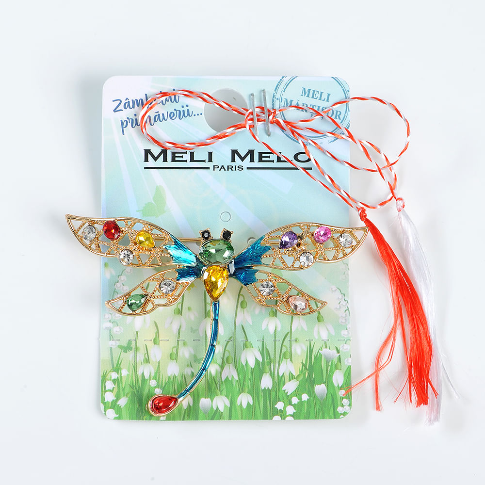 Brosa martisor libelula - 3 | YEO