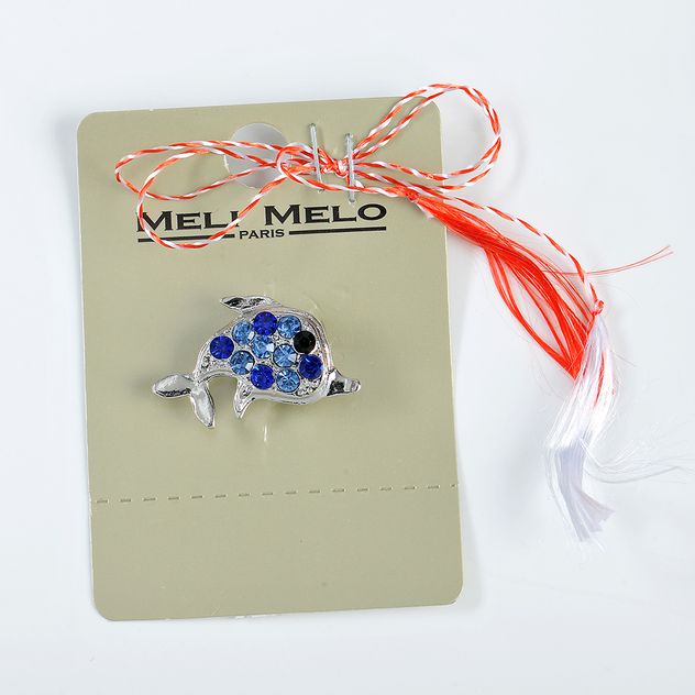 Brosa martisor delfin