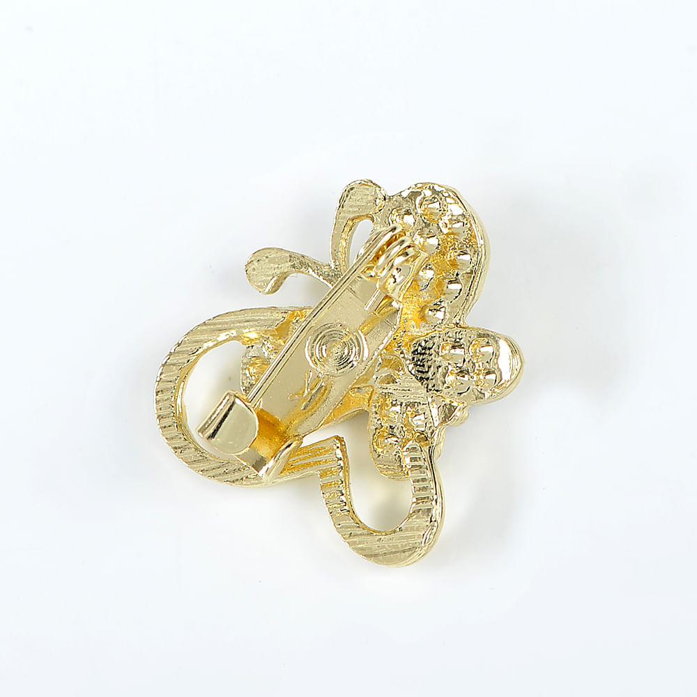 Brosa martisor fluture auriu - 2 | YEO