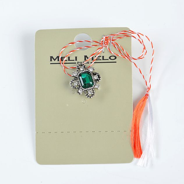 Brosa martisor cu pietre acrilice