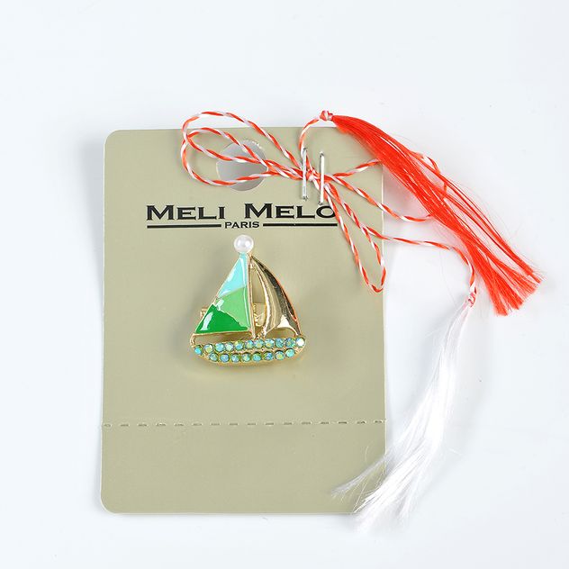 Brosa martisor barca