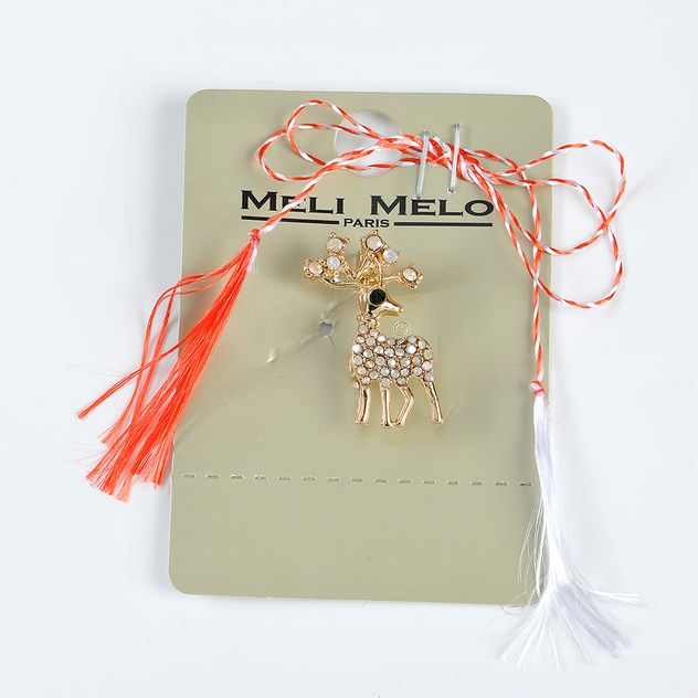 Brosa martisor cerb