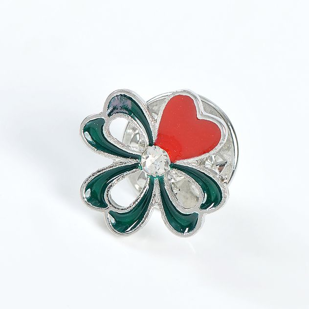 Brosa martisor trifoi norocos