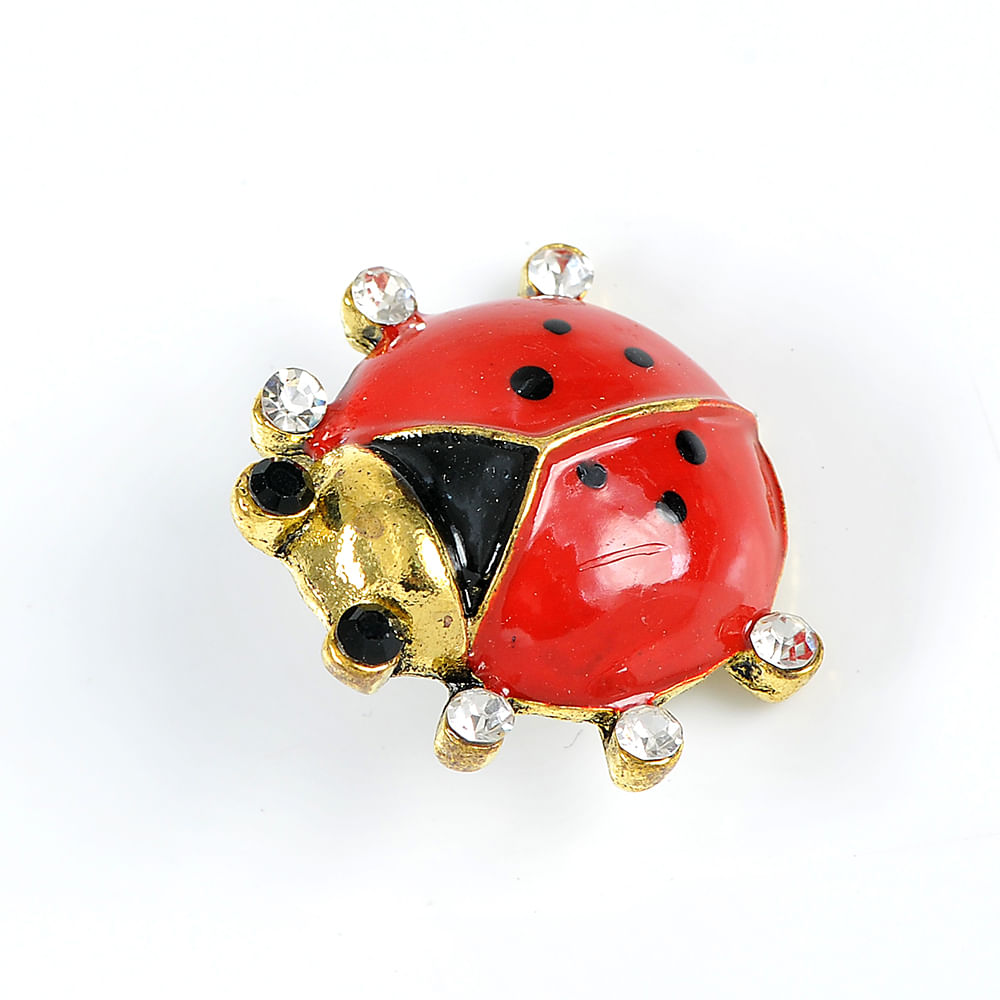 Brosa martisor gargarita rosie - 1 | YEO