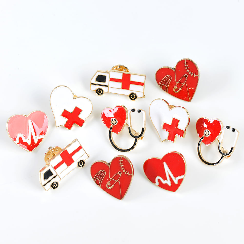 Set 10 brose martisor pentru doctori