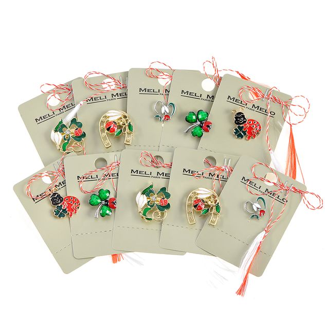 Set 10 brose martisor Vestitorii primaverii