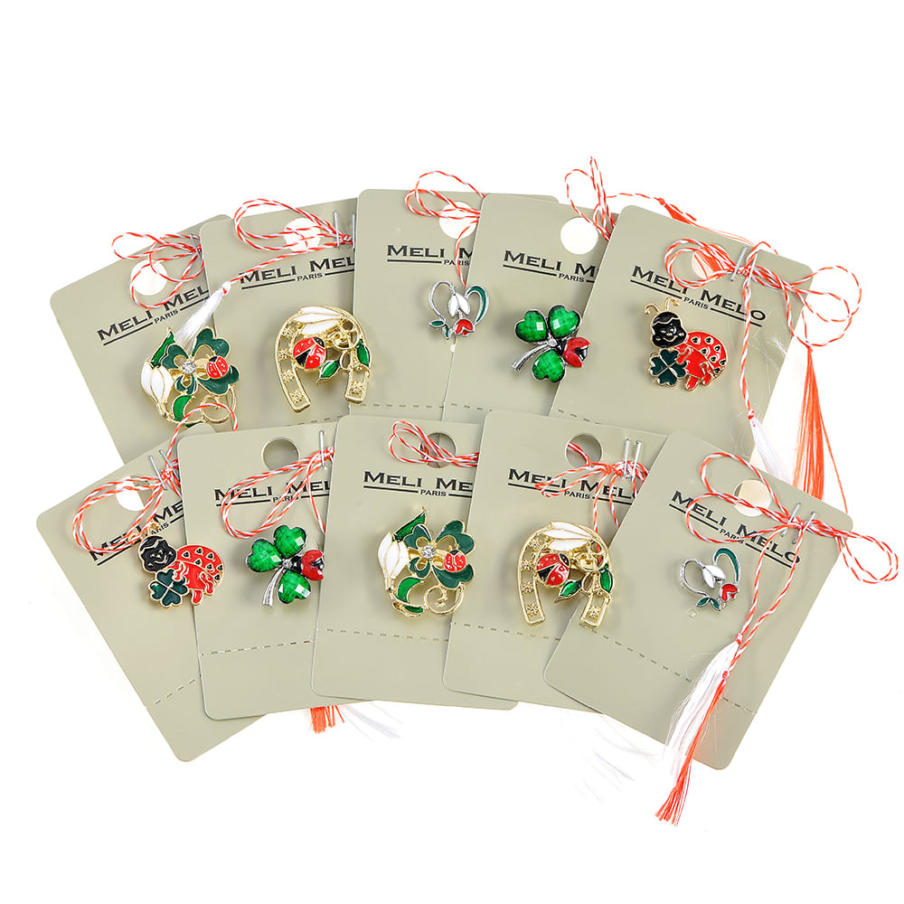 Set 10 brose martisor Vestitorii primaverii - 4 | YEO