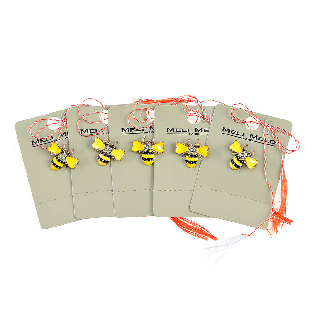 Set 5 brose martisor cu albine - 4 | YEO