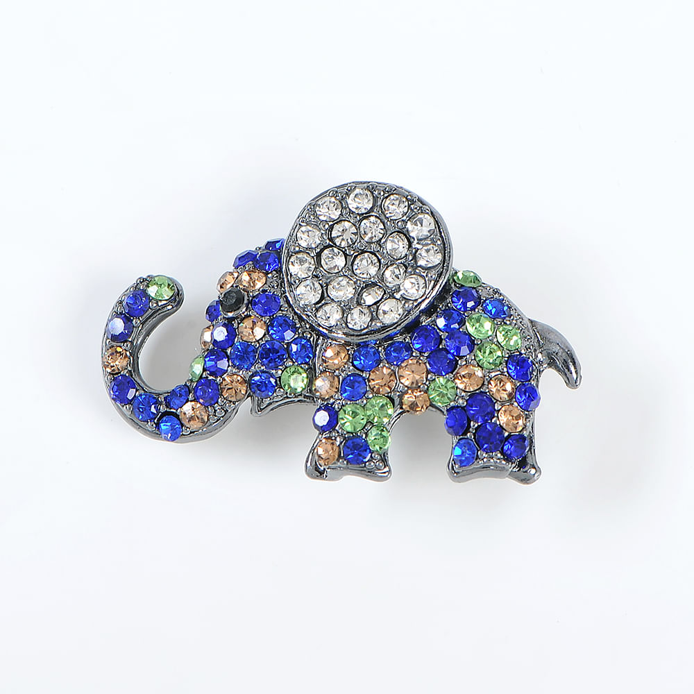 Brosa martisor elefant multicolor