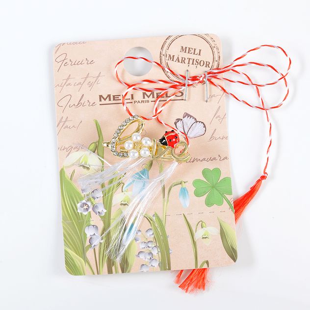Brosa martisor mesaj Love