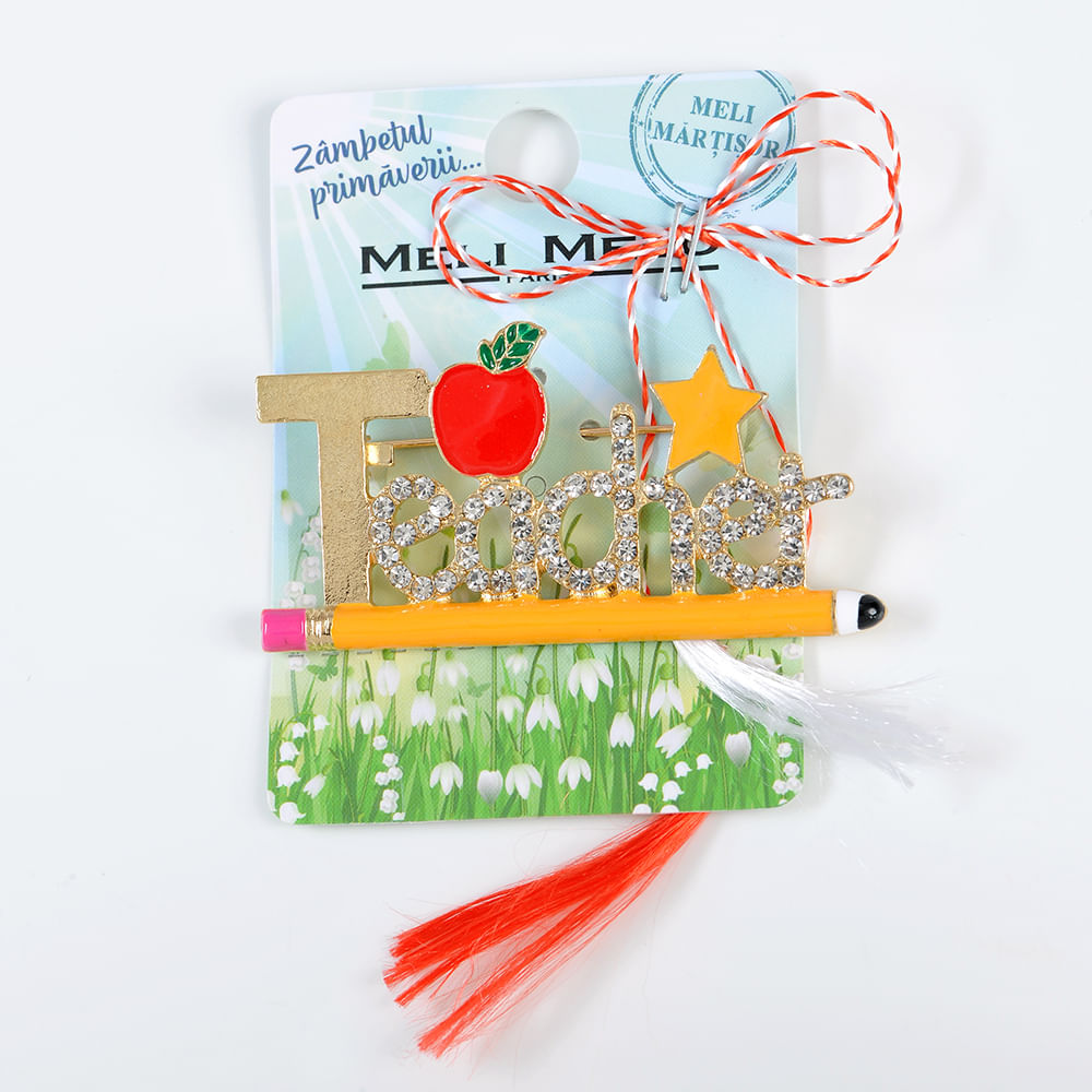 Brosa martisor Teacher - 3 | YEO