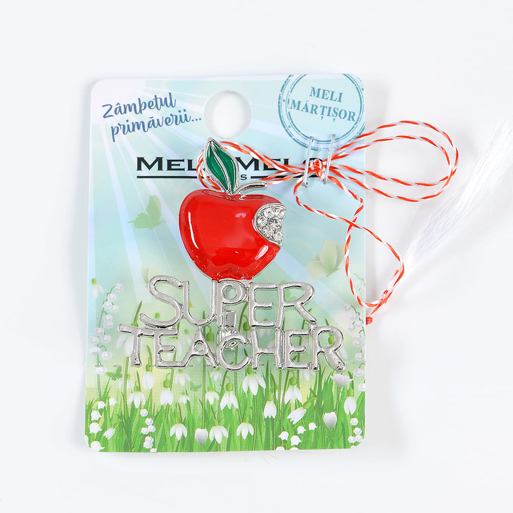 Brosa martisor Super Teacher - 3 | YEO