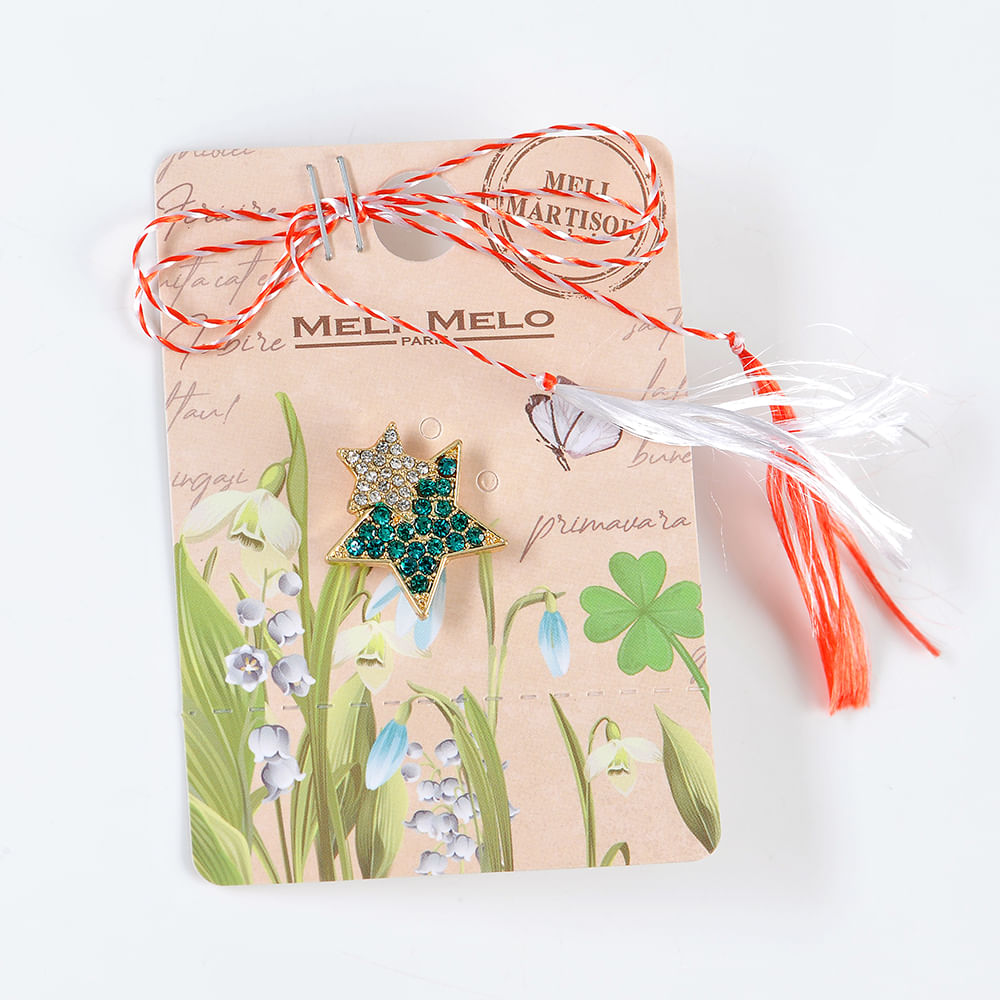 Brosa martisor stelute - 3 | YEO