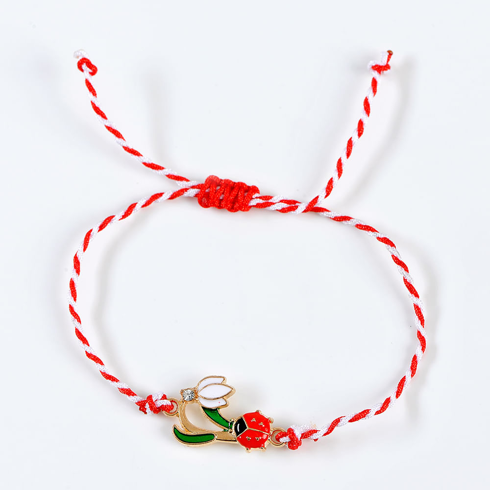 Bratara martisor cu ghiocel - 2 | YEO