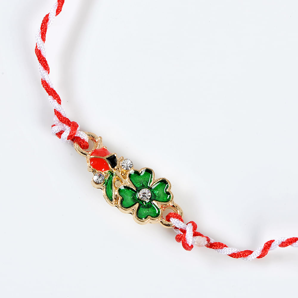 Bratara martisor cu trfoi verde - 1 | YEO