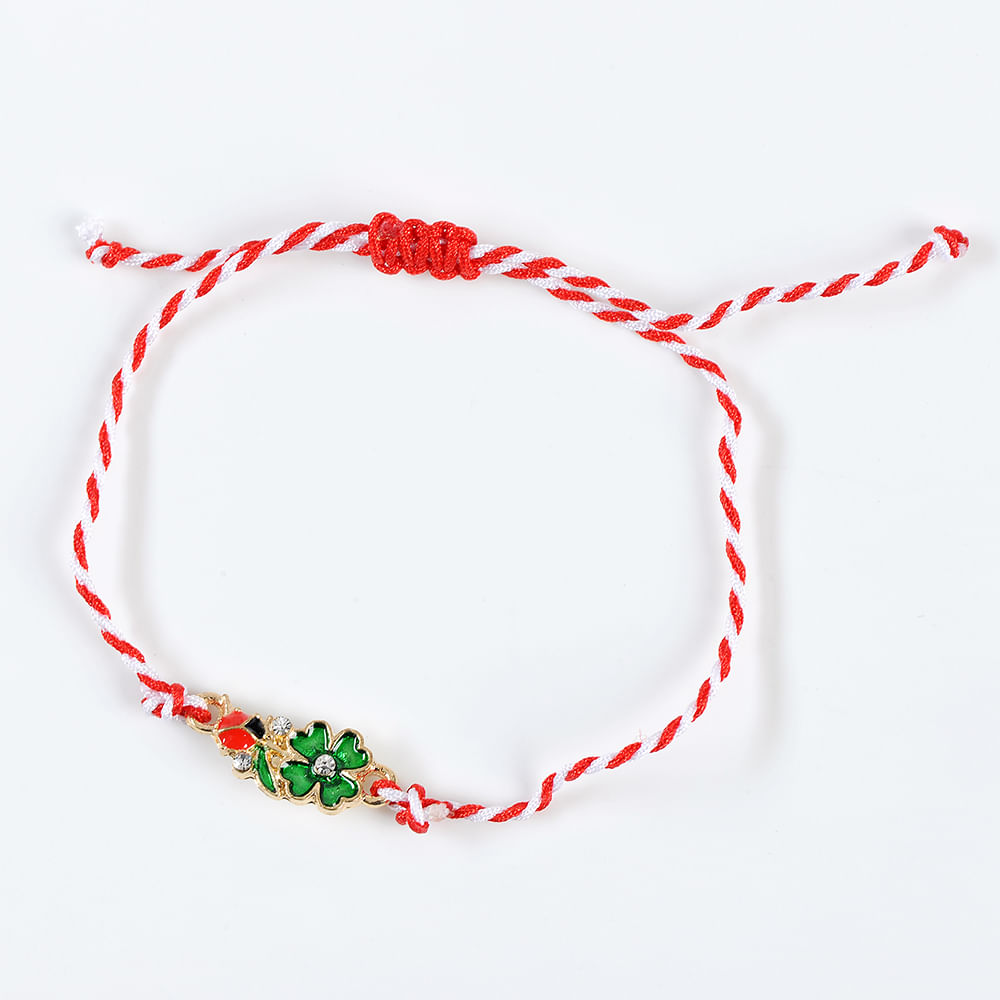 Bratara martisor cu trfoi verde - 2 | YEO