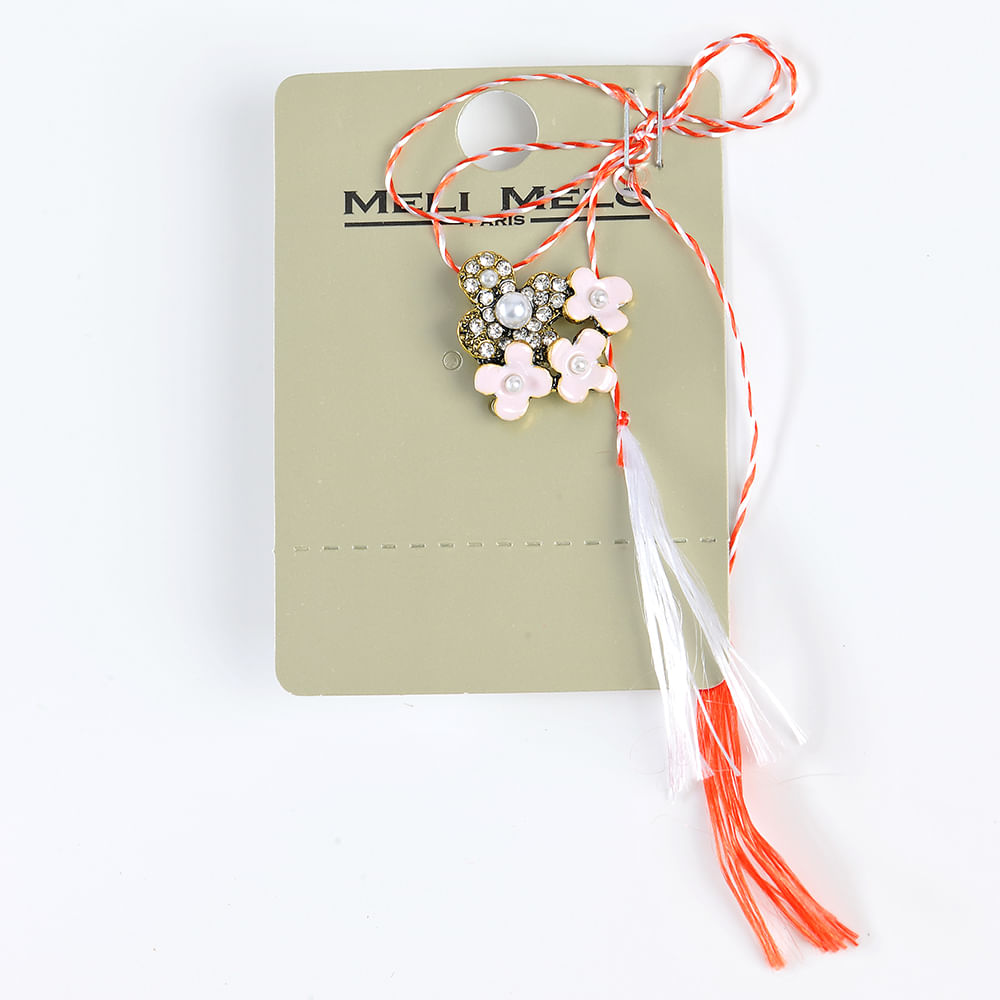 Brosa martisor flori roz - 3 | YEO