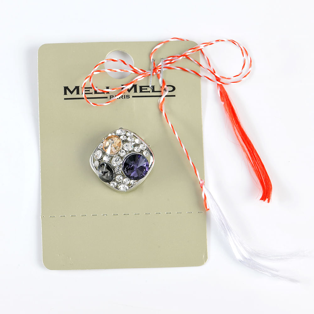 Brosa martisor pietre stralucitoare - 3 | YEO