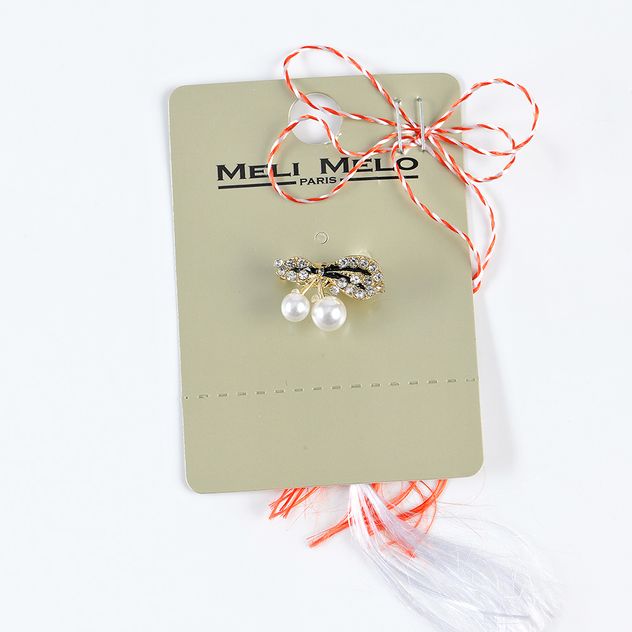 Brosa martisor cirese albe