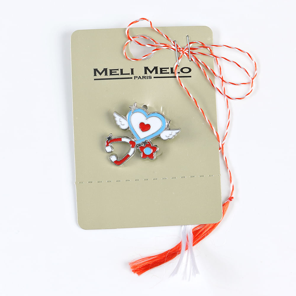 Brosa martisor inima cu aripi - 3 | YEO