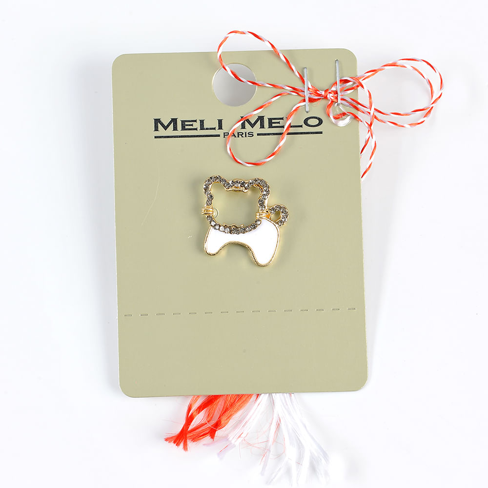 Brosa martisor catel auriu - 3 | YEO