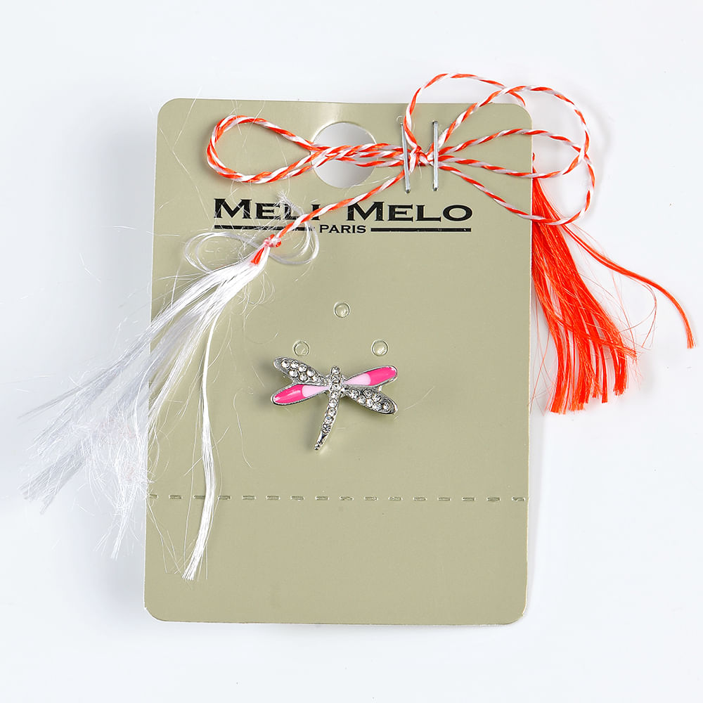 Brosa martisor libelula argintie - 3 | YEO