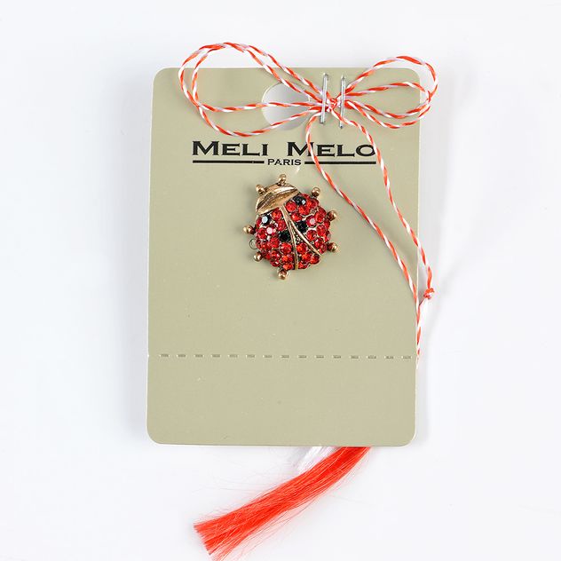 Brosa martisor buburuza