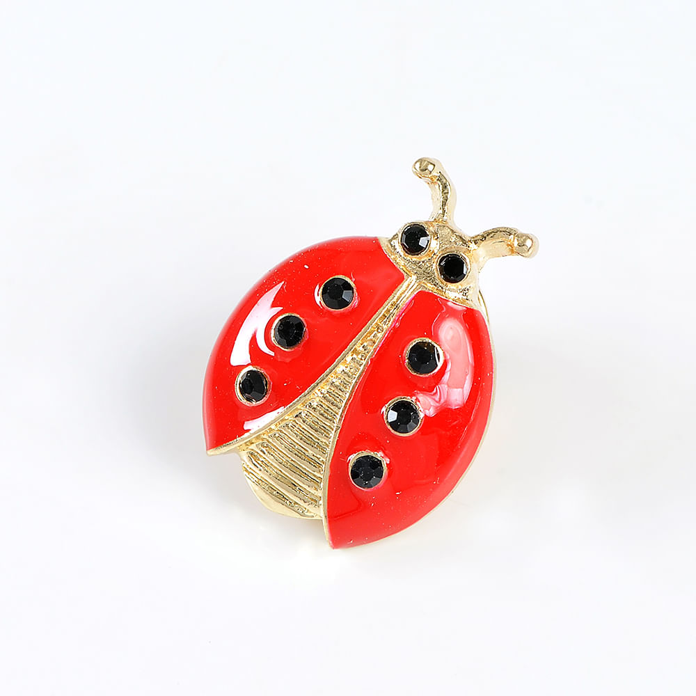 Brosa martisor buburuza rosie - 1 | YEO