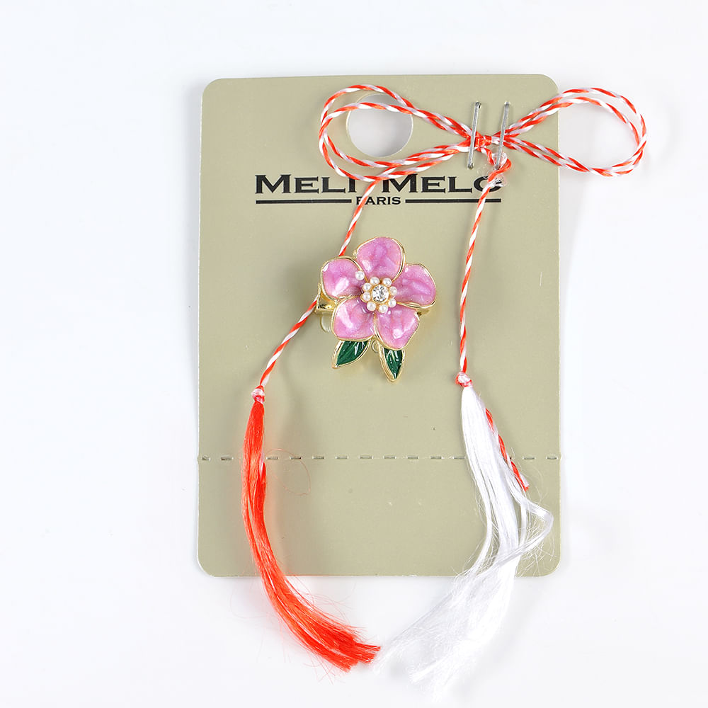 Brosa martisor floare mov - 3 | YEO