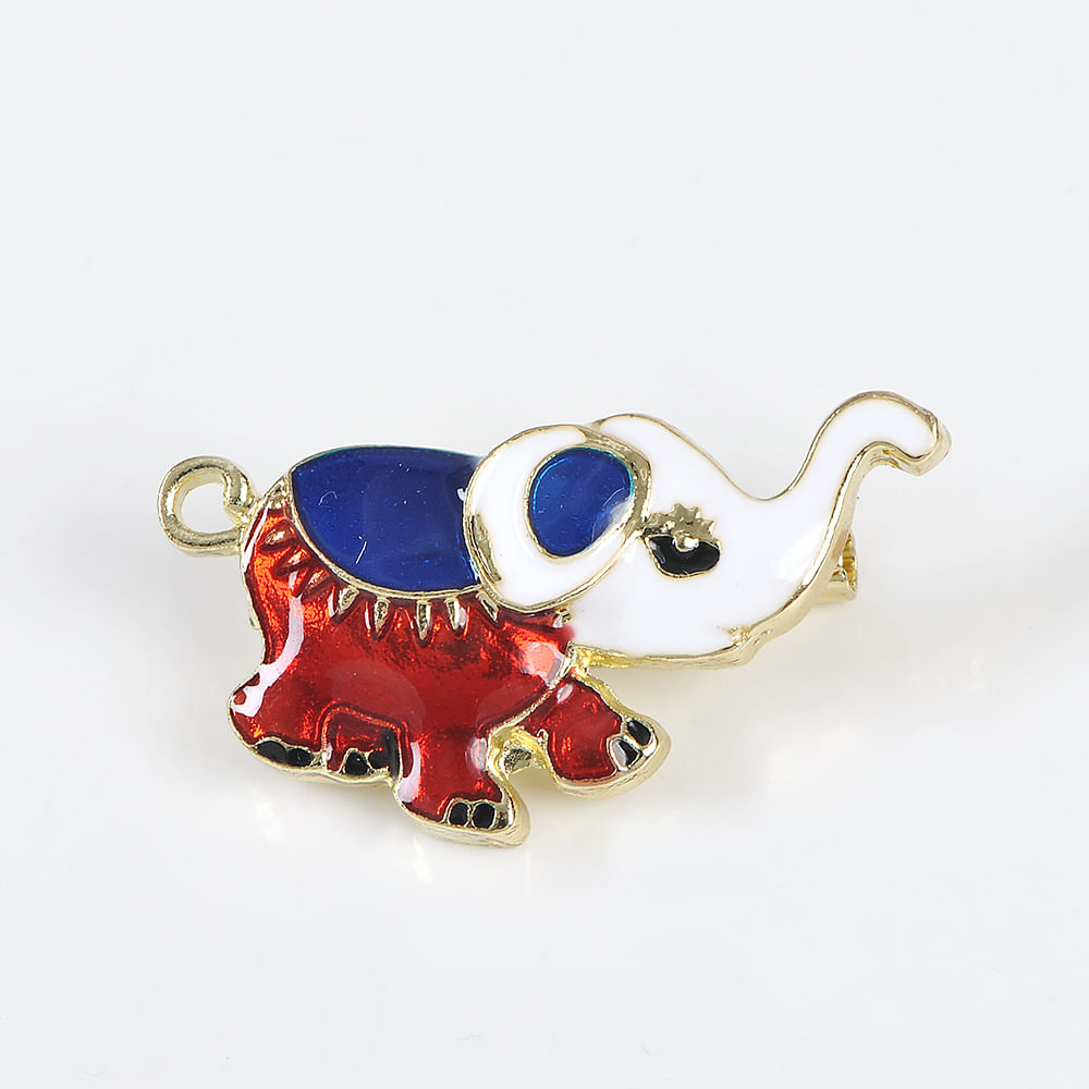 Brosa martisor elefant multicolor - 1 | YEO