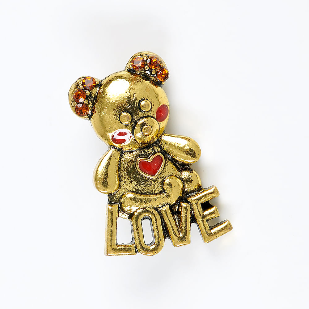 Brosa martisor ursulet LOVE - 1 | YEO